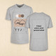 T-Shirt Homme personnalisé - gris